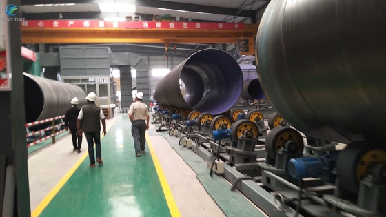 380V-Leistungsmaschine für die Herstellung von Rohren für große Spiralrohre mit einer Breite von 1500 mm