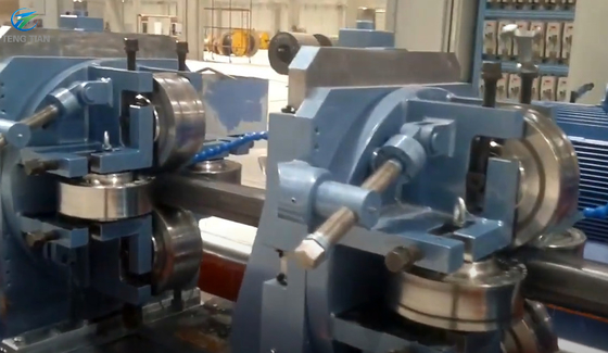 Stahlprofile Rohrmühle Maschine automatische Verpackung 300 KW Schweißer