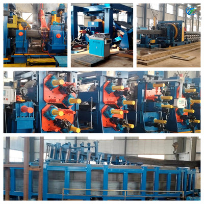 Metallrohrmaschine Blaue Farbe