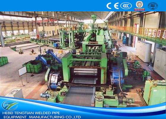 HRC Material Schweißrohrmühle aus Kohlenstoffstahl Rohrmühle Max.14mm Dicke