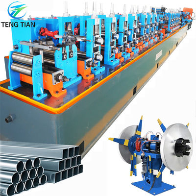 ERW Kaltgeschnitt Rohrmühle Maschine für Kohlenstoffstahl Rundrohr