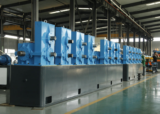Maschine für Rohrmühle aus Kohlenstoffstahl ERW / Rohrrröhre Max 80m/Min Wurmgetriebe