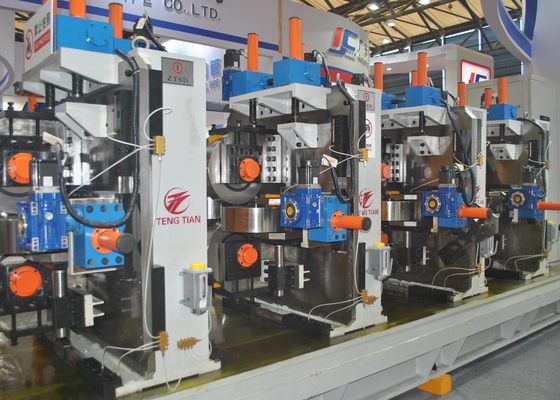 Stahlstreifenbreite 320-800 mm Betonrohrmachmaschine 80 m/Min Quadratrohrmühle