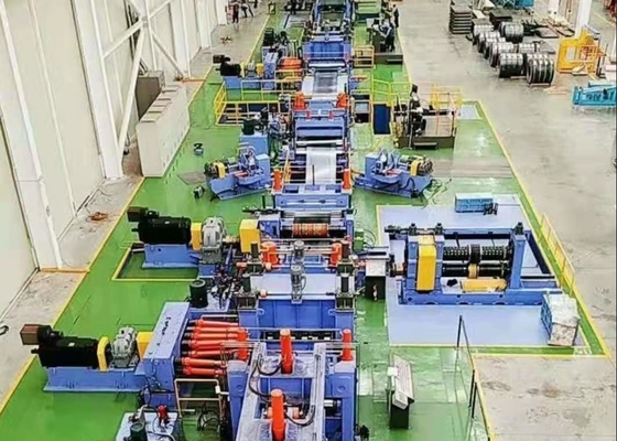 Automatische 280kw 315kw DC-Motoren Stahlschneidmaschine für Kohlenstoffstahlspule
