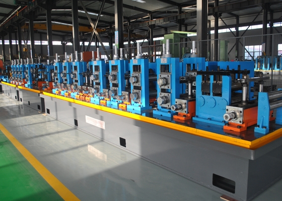 Hf effiziente geschweißte Rohrmühle Plc Steuerungssystem Stahlrohr Produktionslinie