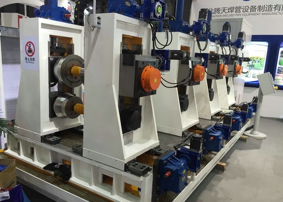 Gerade geschweißte automatische Rohrmühle mit 3 mm Hf-Gleichnähte für Baurohre