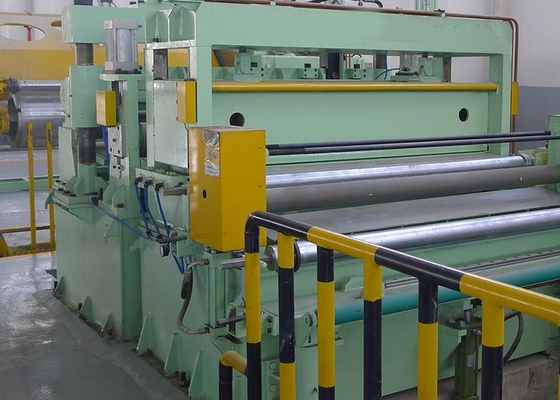 Schneidmaschine für die Schneidung von Streifen 80 m/min Metallstahl, Kohlenstoffarme Stahl