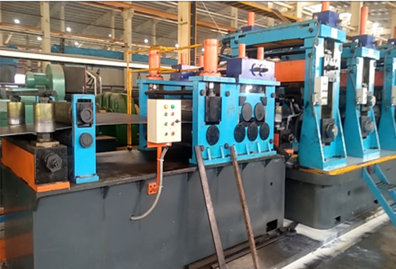 165mm galvanisierte Rohr-Mühlmaschine Plc-Steuerung