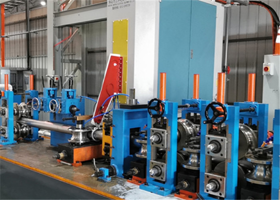 Galvanisierte 18-65mm Kohlenstoffstahl-Rohr-Mühlmaschine mit Hochfrequenzschweißer