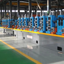 Effiziente 100m/Min Geschwindigkeit Rohrmühle Maschine 300mm Walzlänge Plc gesteuert