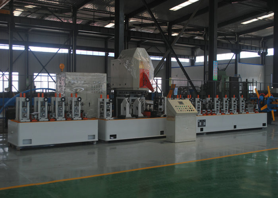 Hohe Präzisions-Rohr-Mühle, Rohr, das Maschinen-zyklische Blockprüfung galvanisiertes Stahlmaterial macht