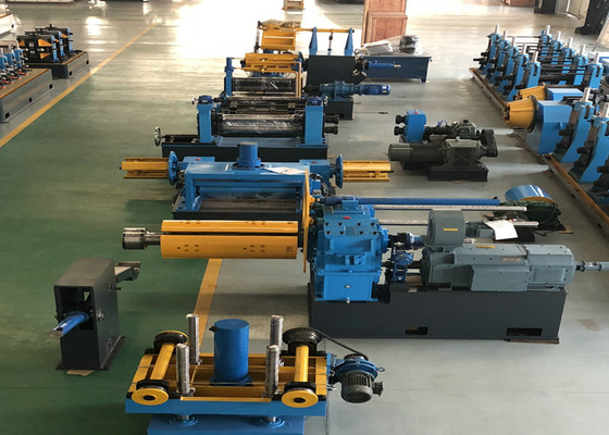 Hohe Präzisions-automatisches Stahltrennsäge/stainless-Metall, das Linie automatisches Metallstahlspule aufschlitzt Linie aufschlitzt