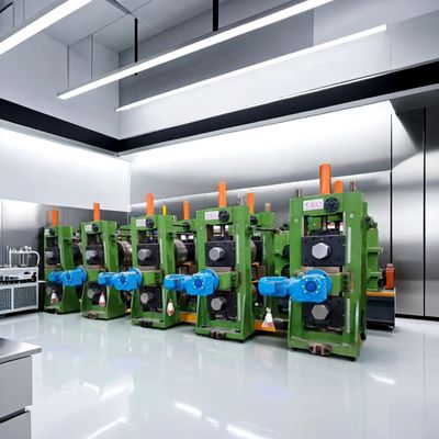 PLC-gesteuerte Schweissrohrfabrik aus Kohlenstoffstahl 6m-18m