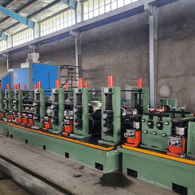 Kohlenstoffstahlrohrleitung Automatische Rohrmühle 50 m/min 4,5 mm
