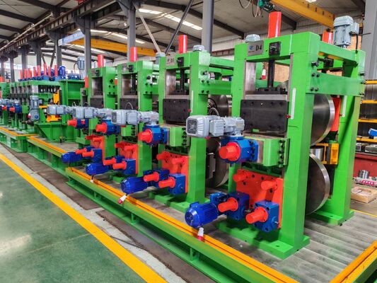  High Frequency Welding API ERW Steel Tube Production Mill Line Pipe Making Machine