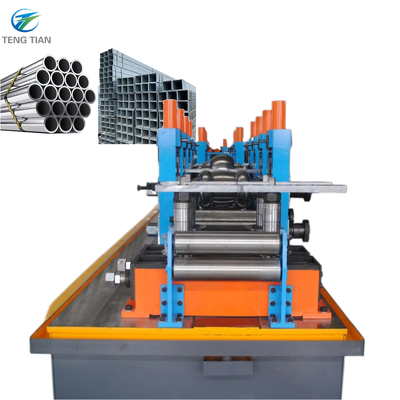 HG140 HF Pipe Production Line CE PLC Smart Control Fast Mold Change Φ50-140x6.0mm 60m/min Energy-Saving Output