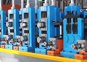 Stahlrohr-Fertigungsstraße der Kohlenstoff-gerade Naht-350kw 20x20